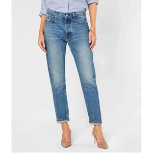 Outerknown Women's 25 Generation Slim‎ Selvedge Jeans Button Fly Cotton NEW $328